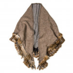 Ladies Arielle Fur Shawl