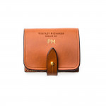 Small 5Rd Closed Ammunition Belt Wallet in Mid Tan