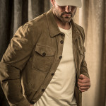 Dinesen Suede Shirt Jacket