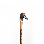 Hand Carved Pintail Walking Stick
