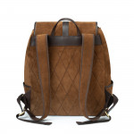 Bournbrook Rucksack in Walnut Suede