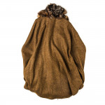 Ladies St. Petersburg Cape - Brown Fur