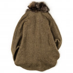 Ladies St. Petersburg Cape in Tan Tweed