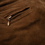 Ladies Stretch Corduroy Breeches in Caramel