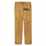 Warm Weather Cotton Trousers in Beige