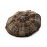 Redford Tweed cap in Highland Brown