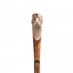 Hand Carved Hen Pheasant Walking Stick