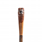 Hand Carved Red Grouse Walking Stick