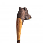 Hand Carved Wild Boar Walking Stick