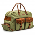 Bournbrook 48HR Bag in Safari Green and Mid Tan