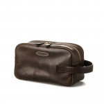 Bournbrook Wash Bag in Dark Tan