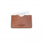 Business Card Holder in Mid Tan