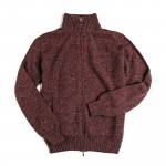 Men's Zip Cardigan in Marl