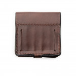 Large 5Rd Closed Ammunition Belt Wallet in Dark Tan