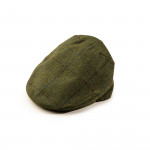 Kinloch Tweed Cap in Navy/Wine