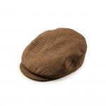 Bond Tweed Cap  Prince of Wales in Brown