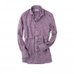 Classic Shirt in Red/Navy Check
