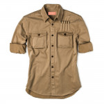 Expedition Safari Shirt in Brushed Sand