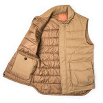 Pathfinder Quilted Gilet in Safari