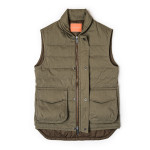 Pathfinder Quilted Gilet in Hunter Green