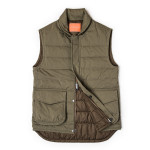 Pathfinder Quilted Gilet in Hunter Green