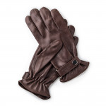 LH Leather Shooting Gloves in Mink