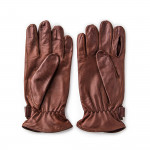 RH Leather Shooting Gloves in Tan 