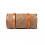 Tool Roll with Accessories in  Waxed Cotton Sand