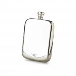 5.5oz Hip flask in Dark Tan