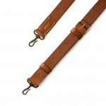Traditional Hook & Eye Rifle Sling in Dark Tan