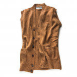 Lauder Lambswool Waistcoat in Tiger