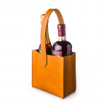 Leather Carrier for 2 Bottles