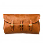 Redfern Cleaning Pouch with Accessories in Mid Tan