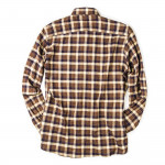 Men's Fine Cotton Shirt in Blue Buffalo Check