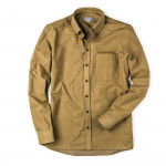 Men's Fine Cotton Shirt in Sahara