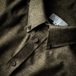 Men's Fine Cotton Shirt in Forest