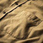 Men's Fine Cotton Shirt in Sahara