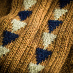Whitfield Shooting Sock in Amber Marl