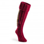 Chargot Shooting Sock in Rage Red