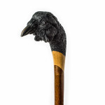 Black Raven Walking Stick