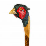 Hand Carved Country Pheasant Walking Stick