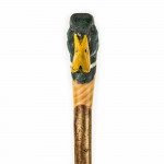 Hand Carved Country Mallard Walking Stick