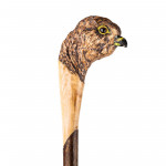 Hand Carved Kestrel Walking Stick