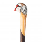 Hand Carved French Partridge Walking Stick