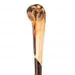 Hand Carved Woodcock Walking Stick