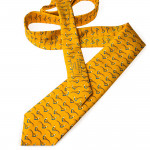 Silk Pheasant tie in Seville Mustard