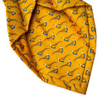 Silk Pheasant tie in Seville Mustard