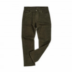 Moleskin Jeans in Olive