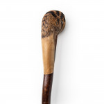 Downward Woodcock Carved Stick