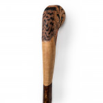 Country Woodcock Carved Stick